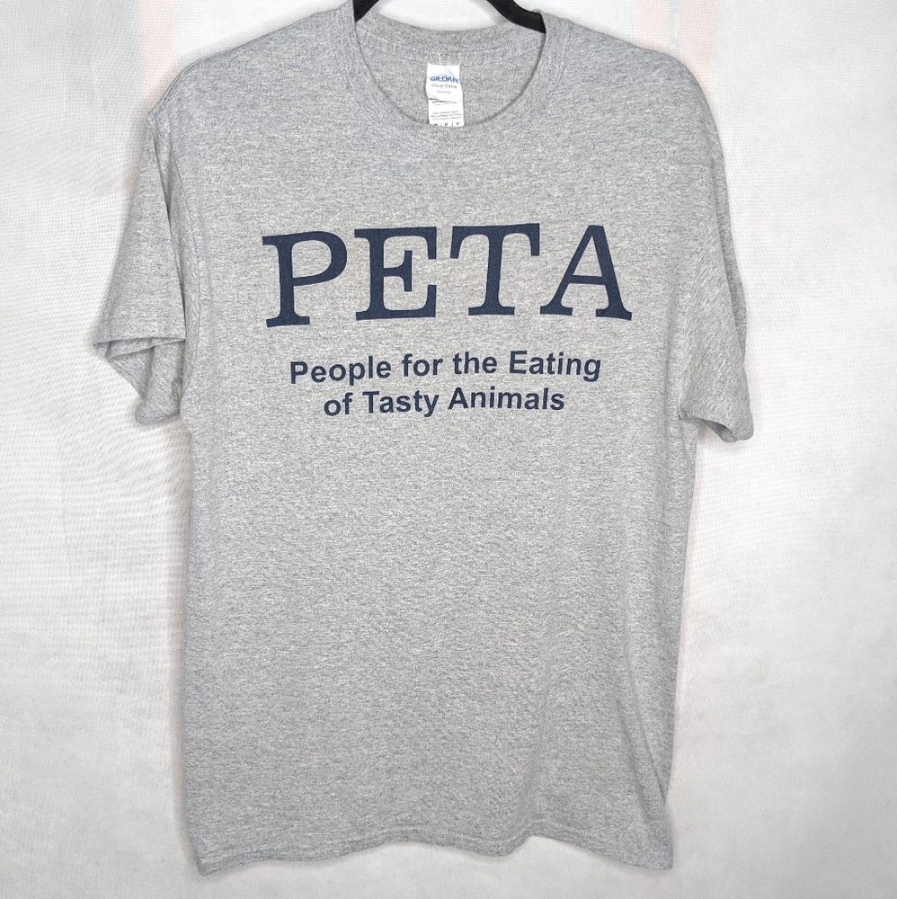 Funny Meat Eaters T-shirt Men's Medium